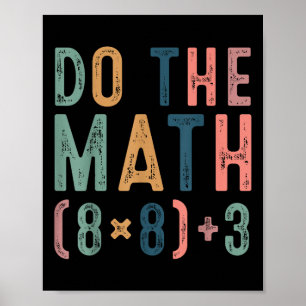 Poster Fais Le Calcul 67 Mème Drôle Six Sept Professeur F