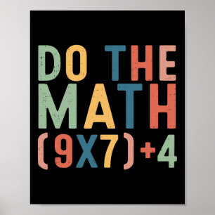 Poster Fais Le Calcul 67 Six Sept Mème Enseignant Élève H