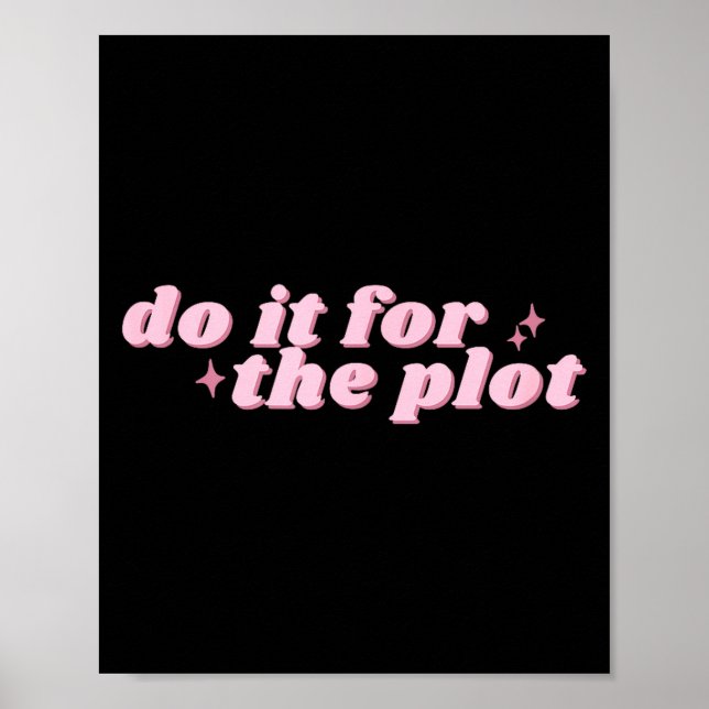 Poster Fais-le Plot Lecteur Livresque (Devant)