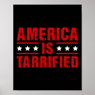 Poster Faisons de nouveau Tarifier l'Amérique Funny Anti