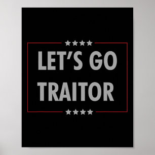 Poster Faisons traître la résistance politique au mensong