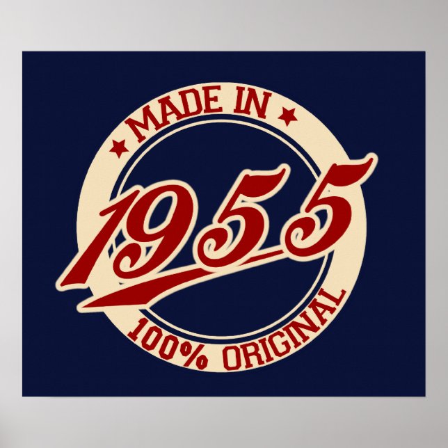 Poster Fait En 1955 (Devant)