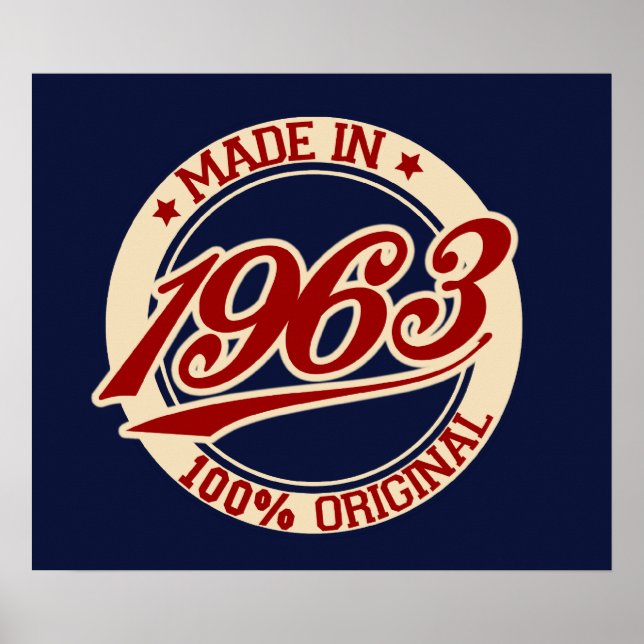 Poster Fait En 1963 (Devant)