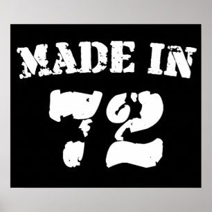 Poster Fait En 1972