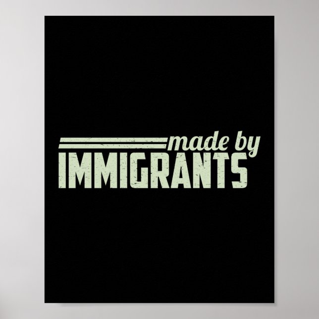 Poster Fait Par Les Immigrants (Devant)