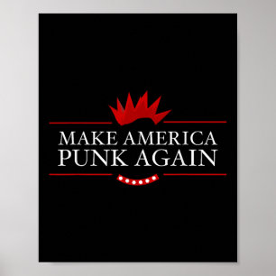 Poster Faites à l'Amérique Punk une fois de plus l'idée d