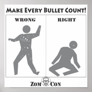 Poster Faites chaque balle compter !