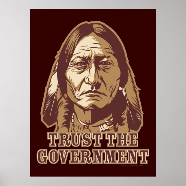 Poster Faites confiance à l'affiche du gouvernement (Devant)