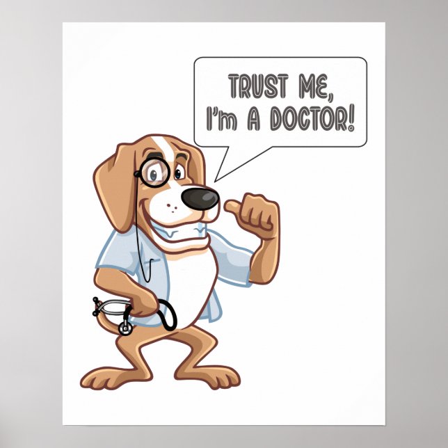 Poster Faites-moi confiance m'a Doctor (Devant)