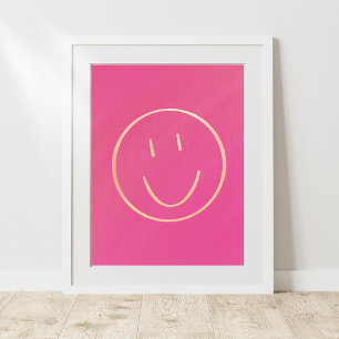 Poster Faites plus de sourire magique