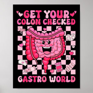 Poster Faites Vérifier Votre Côlon Gastro World Infirmièr