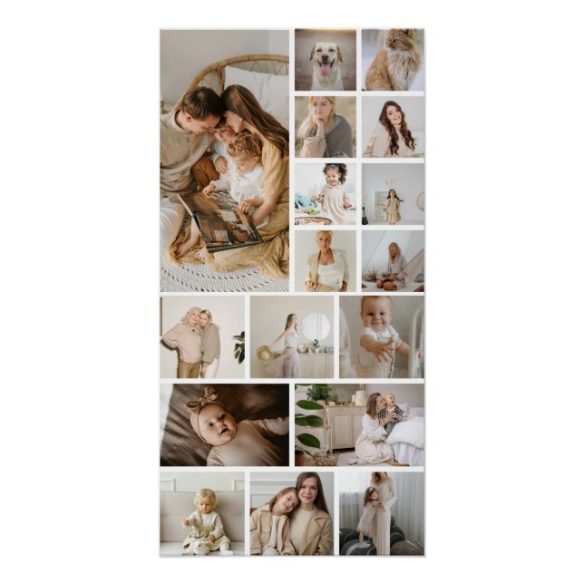 Poster Faites votre propre 17 Modèle photo sur mesure (Devant)