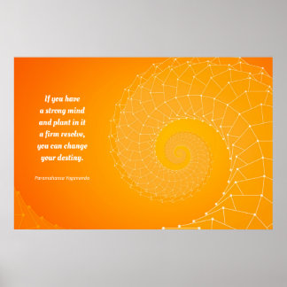 Poster Faites votre propre destinée