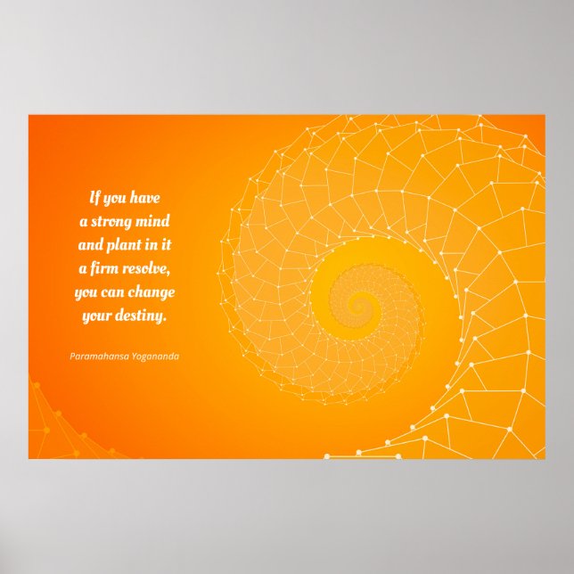 Poster Faites votre propre destinée (Devant)