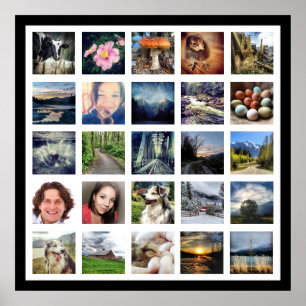 Poster Faites votre propre style de galerie de photos
