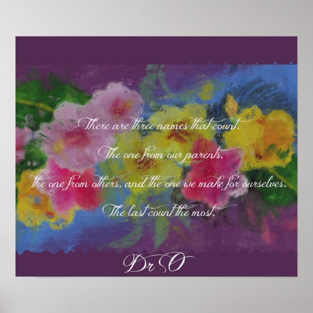 Poster Faites-vous un nom ! (Devant)