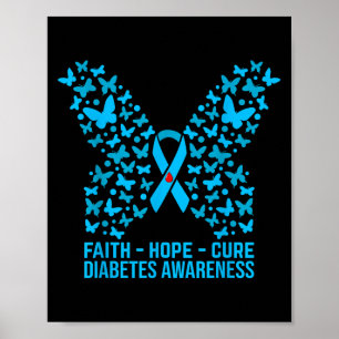 Poster Faith Hope Love Diabetes Awareness _2