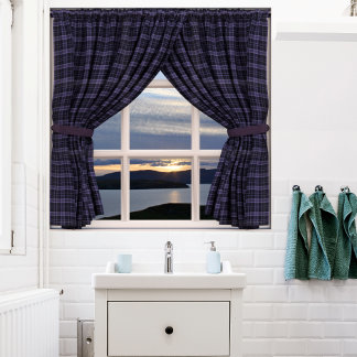 Poster Fake Window : Lumière du soir en Ecosse