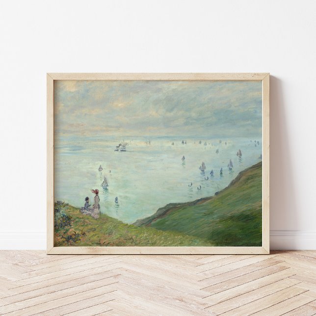 Poster Falaises à Pourville | CLAUDE MONET (Créateur téléchargé)