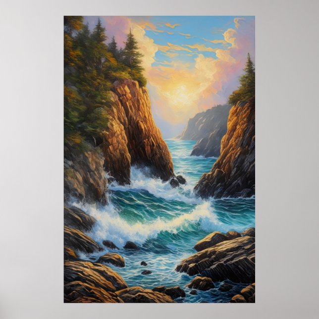 Poster Falaises de la Furie (Devant)