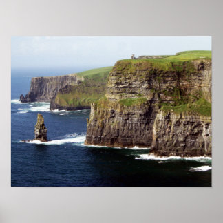Poster Falaises de Moher Irlande