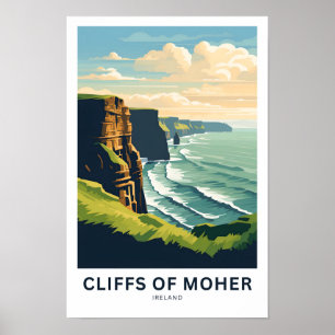 Poster Falaises de Moher Irlande Imprimer