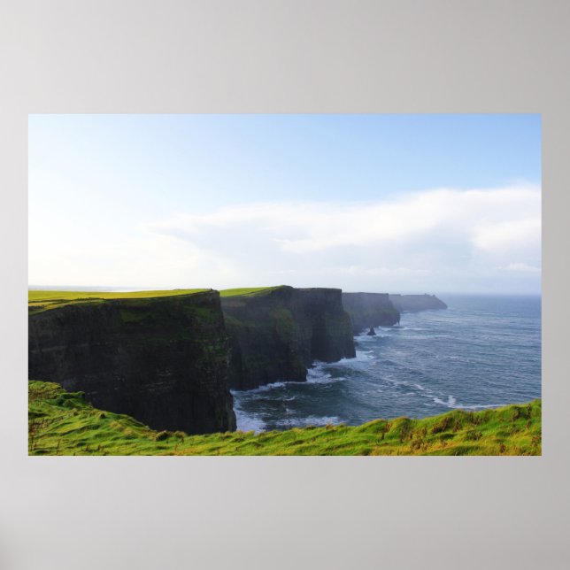 Poster Falaises de Moher - Vue Sud 1 (Devant)