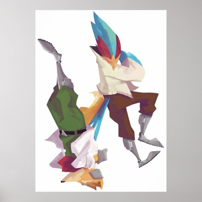 Poster Falco et Fox (Devant)