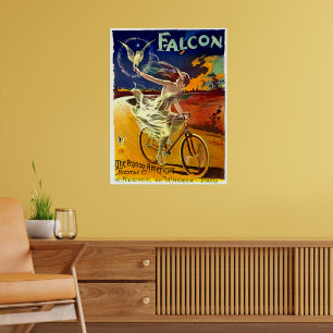 Poster Falcon La société de bicyclettes franco-américaine
