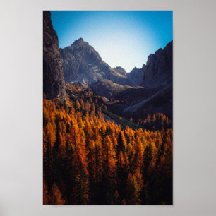 Poster Fall Mountain 4k Fond d'écran Alta Peak Photos sim