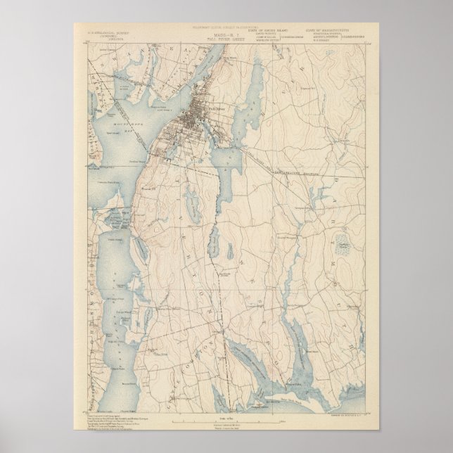 Poster Fall River, Massachusetts (Devant)