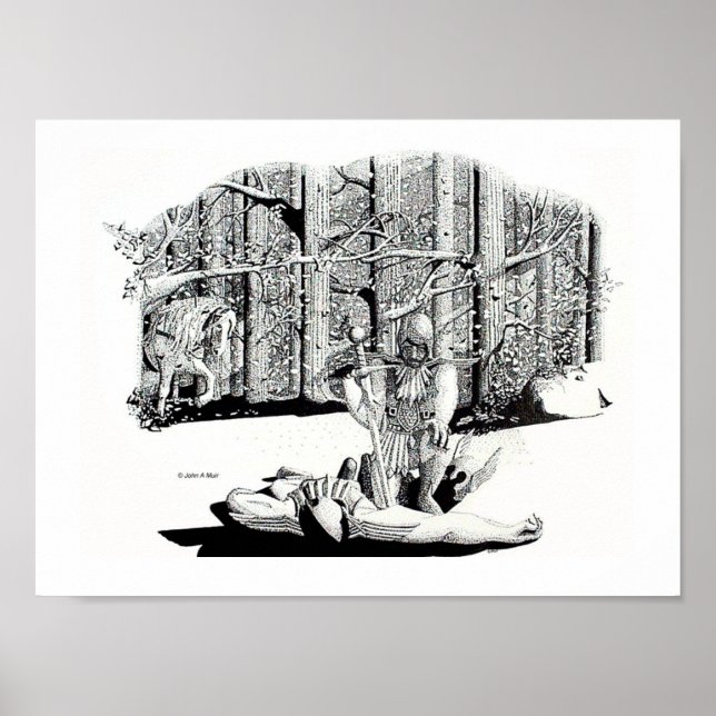 Poster - Fallen Comrade (black) (Front)