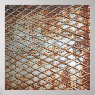 Poster Falln Rusty Grate