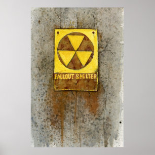 Poster FALLOUT SHELTER #1 Archival Print