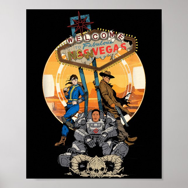 Poster Fallout - Welcome To Fabulous New Vegas  (Devant)
