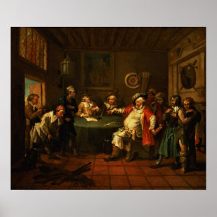 Poster Falstaff Examining his Recruits from Henry IV
