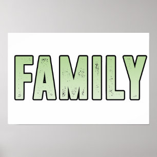 Poster Famille