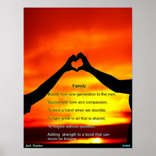 Poster Famille