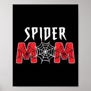 Poster Famille Araignée Maman Araignée Papa Correspond An