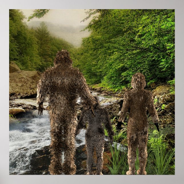 Poster Famille Bigfoot (Devant)