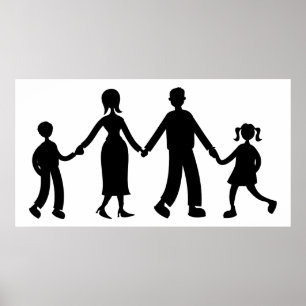 Poster Famille unie