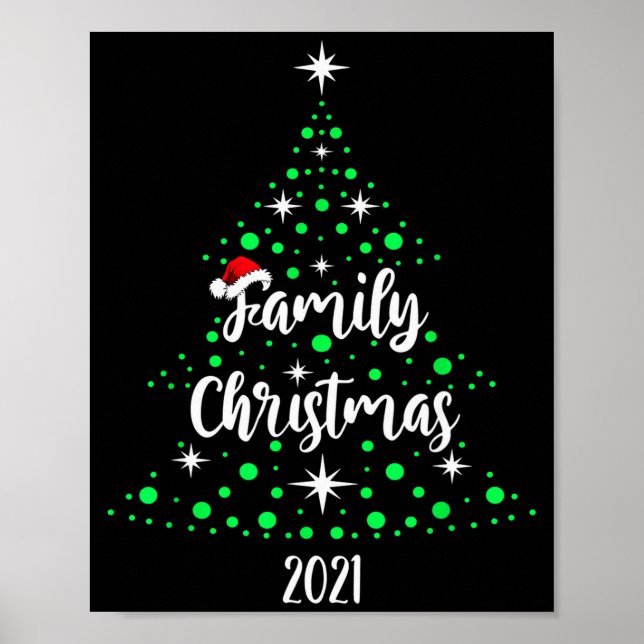 Poster Family Christmas 2021  (Devant)