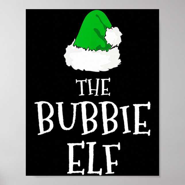 Poster Family The Bubbie Elf Christmas Matching Pajama Fu (Devant)
