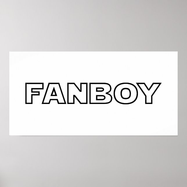 POSTER FANBOY (Devant)
