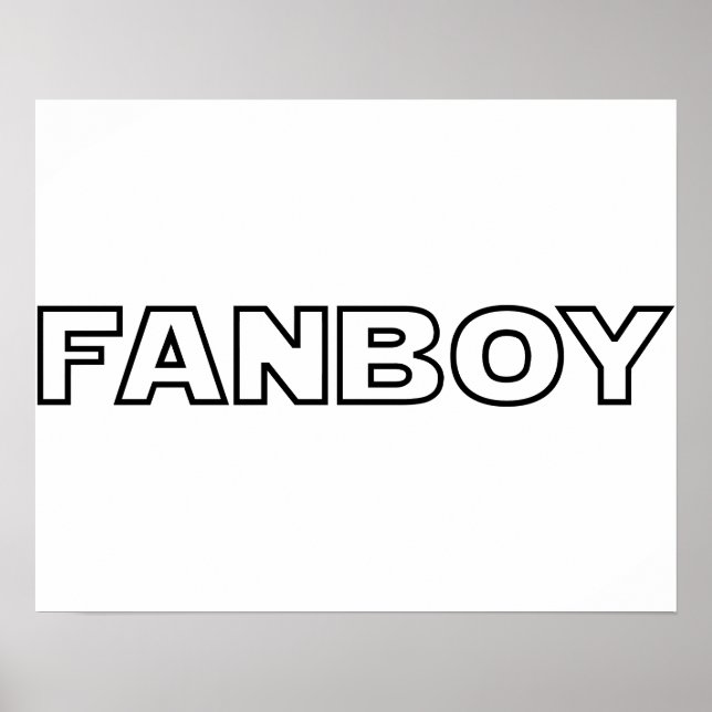 POSTER FANBOY (Devant)