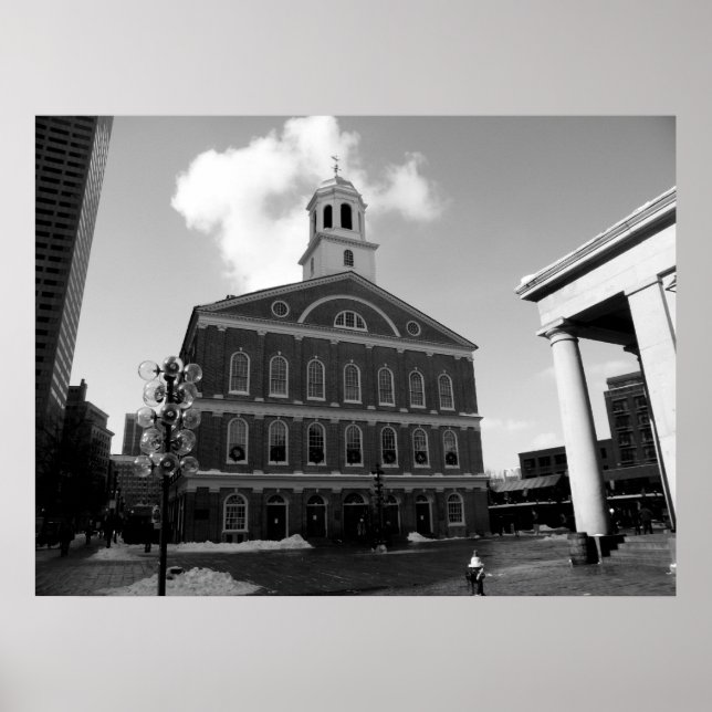 Poster Faneuil Hall (Devant)