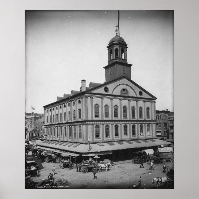 Poster Faneuil Hall (Devant)