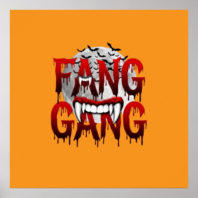 Poster Fang Gang Tee (Devant)