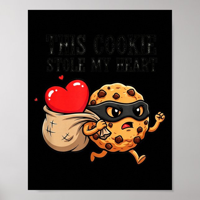 Poster Fanny Cookie Day National Chocolate Chip Designer  (Devant)