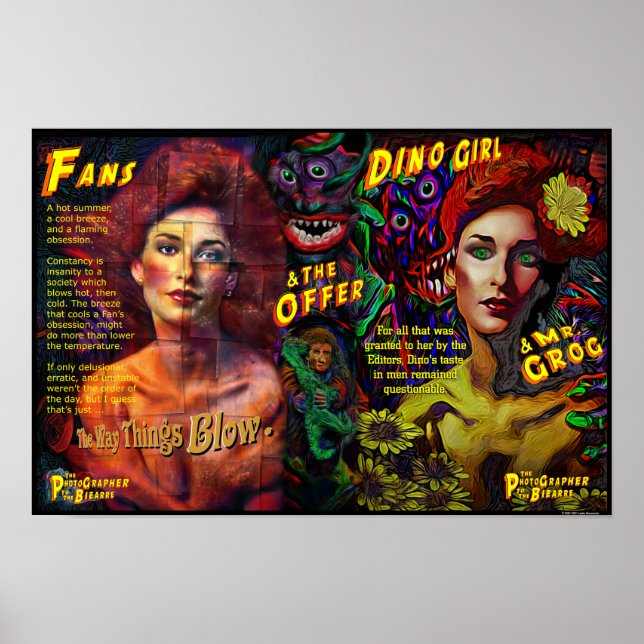 Poster Fans filles Dino (Devant)